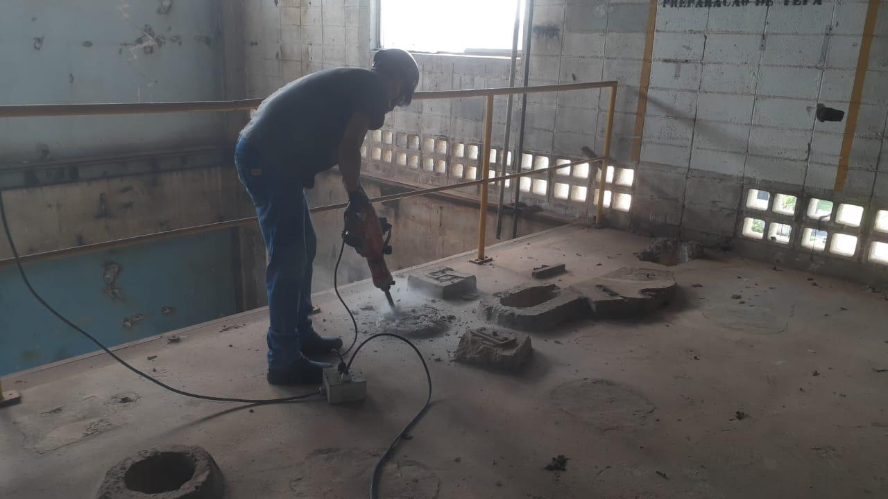 Labiaynth (Antiga Polyenka) — Demolição de Bases e Recomposição de Piso — foto 2